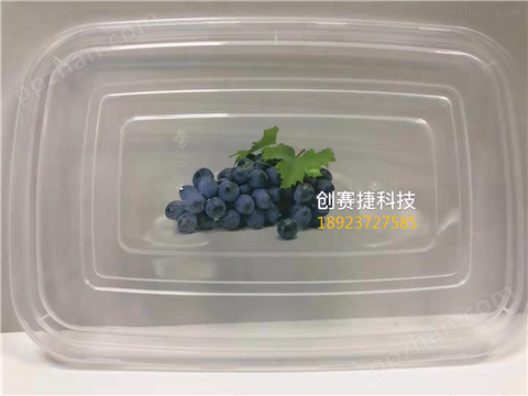 深圳一次性饭盒印刷机餐盒盖印字机创赛捷