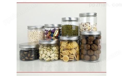 小食品包装罐休闲食品塑料罐厂家定制pet罐