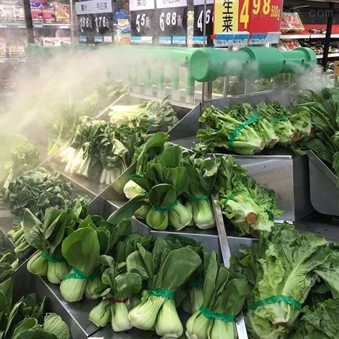超市蔬菜货架加湿器厂家 郑州国润