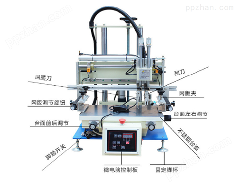 邢台市丝印机厂家曲面滚印机自动丝网印刷机