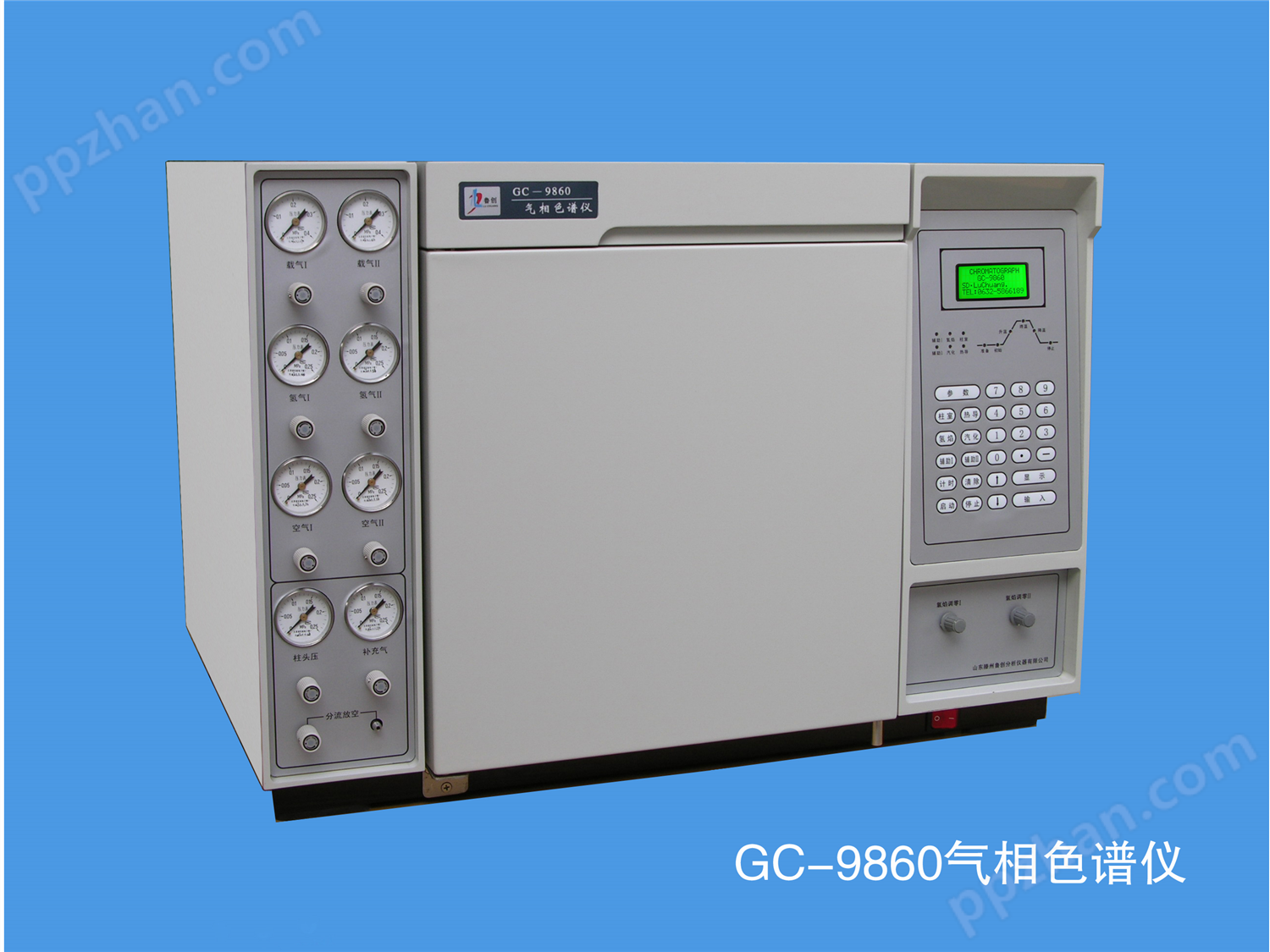 GC-9860气相色谱检测焦炉煤气中粗苯含量​2