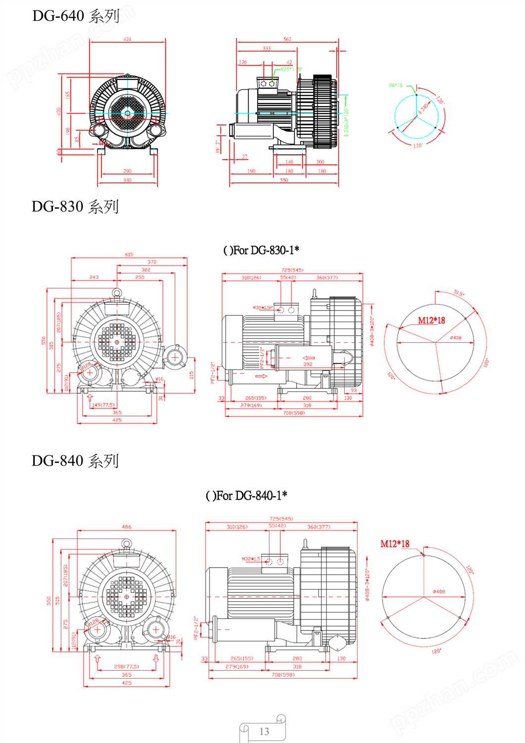 工业自动化清洗干燥设备配套DG-800-26原厂达纲高压鼓风机现货--