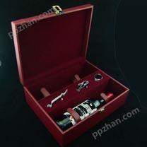 澳洲红酒包装皮盒高档礼品盒深圳造