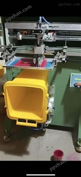 台州市塑料桶丝印机花盆滚印机啤酒箱印刷机