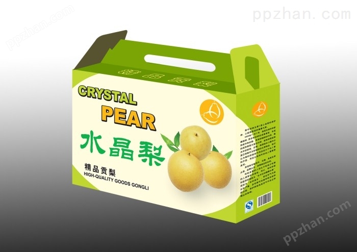 重庆苹果包装箱印刷，梨子创意礼品箱定制