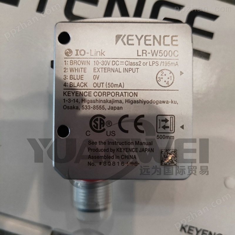 KEYENCE传感器LR-W500C 日本进口原装供应