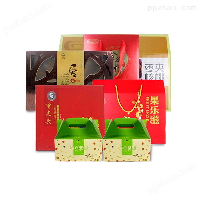 春节年货礼品盒厂家 定制包装盒天地盖